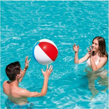 Pallone Gonfiabile con Spicchi Arcobaleno – 51 cm