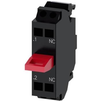 Siemens 3SU1400‑2AA10‑3MA0 Kontaktblock Goldkontakte 500 V DC/AC, 1 Einheit