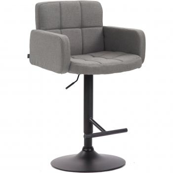 Bar Seat con Schienale e Piedini Neri