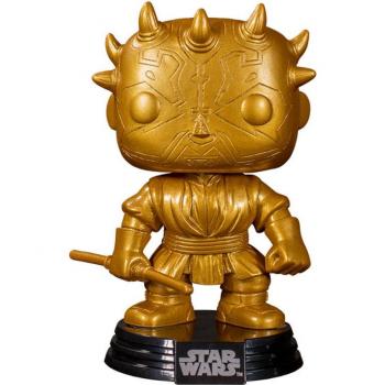 DARTH MAUL GOLD METALLIC / STAR WARS / FIGURINE FUNKO POP / EXCLUSIVE SPECIAL EDITION 2