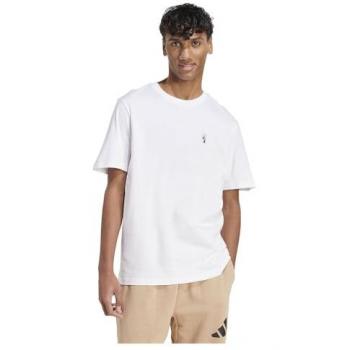 Adidas Performance T-Shirt Weiß Hundespielzeug-Aufnäher M