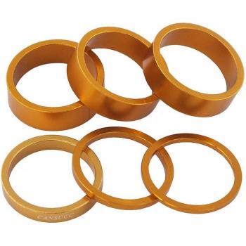 6 Pcs Mountain Bicycle Fork Washer Set