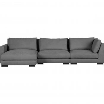 Tvinna Ecksofa in Grau