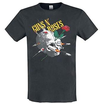 Guns N Roses Needle Skull Print Shirt – Unisex Medium