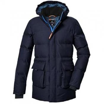 Steppmantel KILLTEC KOW 375 BYS QLTD PRK Gr. 176, blau (navy) Kinder Mäntel