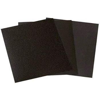 WolfCraft 2876000 600 Grit Dry or Wet Sandpaper Sheet, Silver Loose Pack