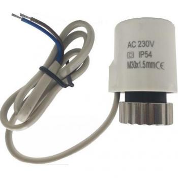220V Normally Open Electric Thermal Actuator for Heating
