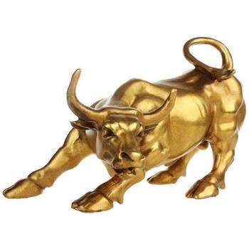 Ornement Taureau Chanceux, Sculpture Feng Shui