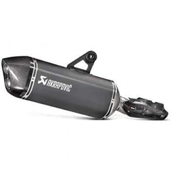 Akrapovic Zwarte Slip-On Uitlaat (Titanium) voor R1200GS/Adventure 2013-2018