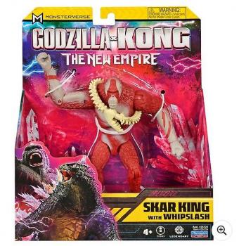 Kong & Godzilla: Skar Rey Imperial 15 cm con Accesorio de Látigo
