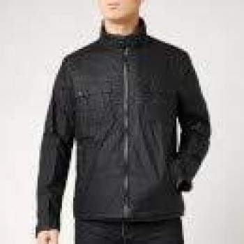 Barbour International TM Blyton Classic Waxed Outerwear – XL – Onyx