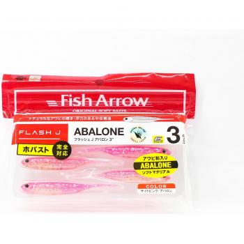 Freccia Pesce Esca Morbida Flash J Abalone 3 Pollici #06
