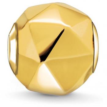 Thomas Sabo „Damen‑Herren“ Bead‑Triangel – Gelbgold‑Vergoldung 925/750