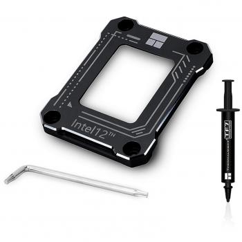 LGA1700 BCF 12e Gen – Support de Correction de Flexion CPU, Graisse Thermique TF7 Noir
