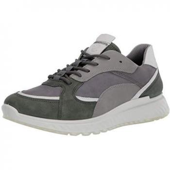 Ecco Herren ST.1M Sneaker, Grau (Lake/White/Titanium/Wild Dove), 43 EU