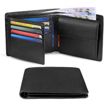 Luxury Genuine Leather RFID Wallet for Men