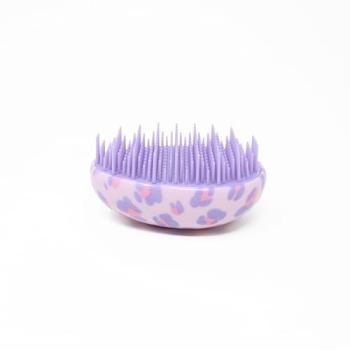 Unisex Lilac Leopard Detangle Brush – Wet & Dry