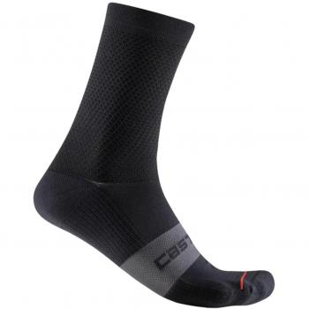 Chaussettes de vélo Castelli Espresso 15 Noir L/XL