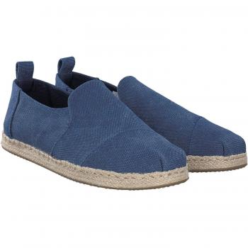 Toms espadrilles en toile décapotable alpargata hommes 39 EUR navy washed