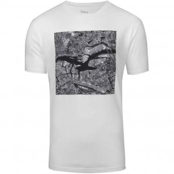 Cleptomanicx Elbmöwe Urban Basic White Shirt – M