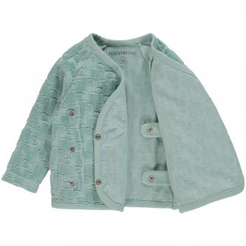 Noppies Baby-Unisex Cardigan Sweat ls, Tallulah, Grün