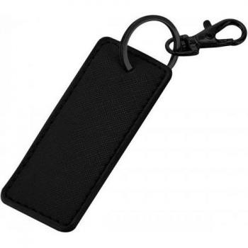 Bagbase Leather‑Look PU Keyclip – Women's – Grey