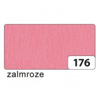 Zalmroze crêpepapier 250x50cm nr176