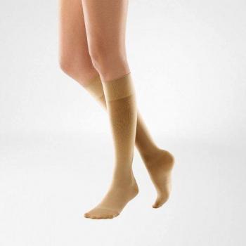 VenoTrain® Micro Gambaletto Compressivo Punta Chiusa M Corto Caramel 1 Paio