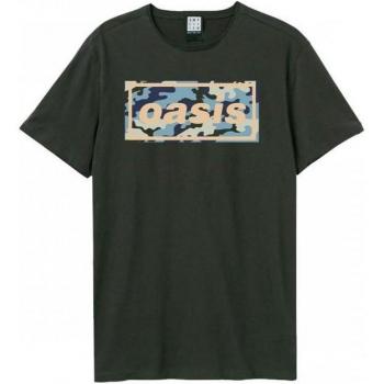 Unisex Amplified Camo Oasis Tee – Charcoal, Size L