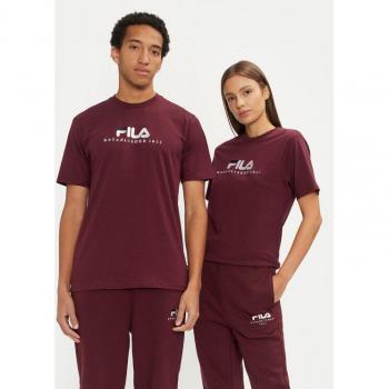 Fila T-Shirt für Alle Bedburg FAU0147 Dunkelrot
