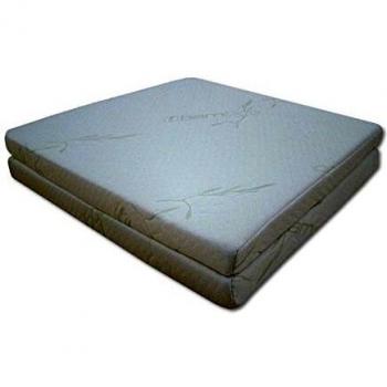 Matelas pliant en fibre de bambou, 60x120 cm, Easy Sleep