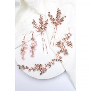 Tocados con diamantes de imitación para eventos especiales