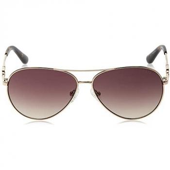 Gafas de sol de metal dorado Guess para mujer