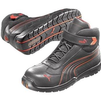Puma Daytona Mid S3 HRO SRC Sicherheitsschuhe, Unisex, Schwarz