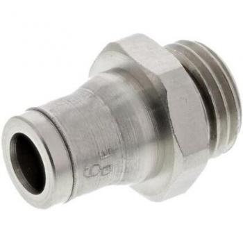 Adaptador de Rosca G 1/4 a Presión 6 mm