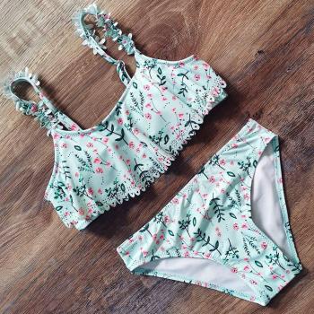 Padded Floral Bathing Suit for Kids
