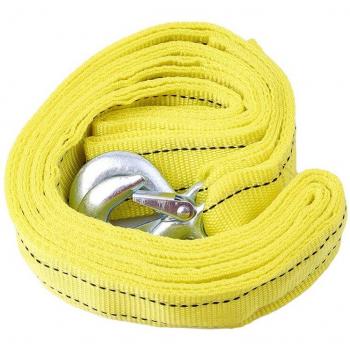 4m Yellow Tow Rope for Cars