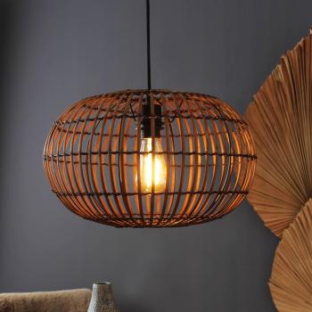 Bambù Eco‑Light Lampada a Sospensione 48 cm