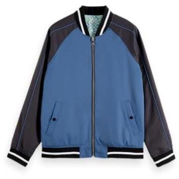 Scotch & Soda Luna Ditsy Green Men's Reversible Bomber XL