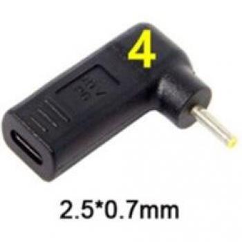 Adaptador USB Tipo C a Conector de Carga de 7.4x5.0