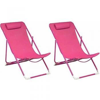 Chilienne en Acier et Toile Globe Proloisirs