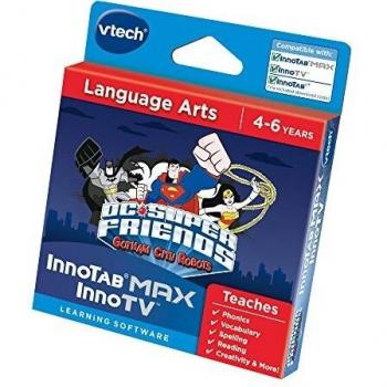 New Sealed VTech InnoTab Max DC Super Friends Gotham City Robots Software
