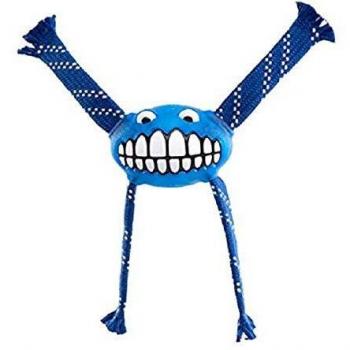 Rogz Flossy Grinz 6.5-Inch Blue Cat Bowl