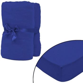 Piani Sottolenzuolo Blu 90x190cm 160gsm – Pack di 2 VidaXL