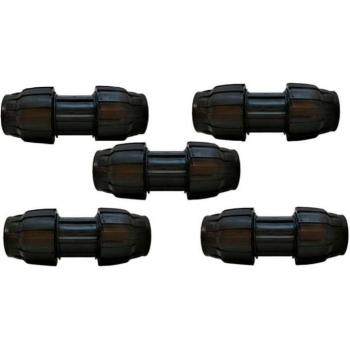 Unión PE 90 mm en Manguito SUINGA Pack 5 – Con Certificado AENOR