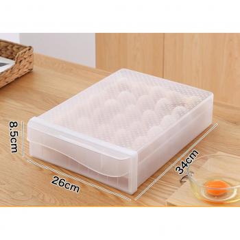 Caja de almacenamiento de huevos de doble capa