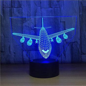 Lampadaire Décoratif Avion Solaire