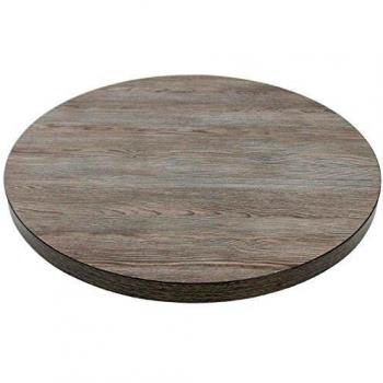 Bolero 48 mm Round Table Top – 600 mm Vintage Wood