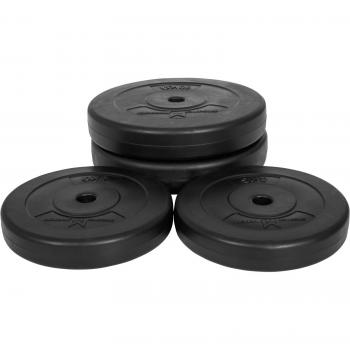 30 KG Plastic Coated Weight Plate Set (2x5kg, 2x10kg)