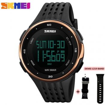 SKMEI 1219 Herrenuhr LED-Kalenderalarm, wasserdicht
